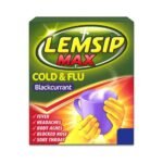 LEMSIP Max Cold & Flu Blackcurrant 6x5