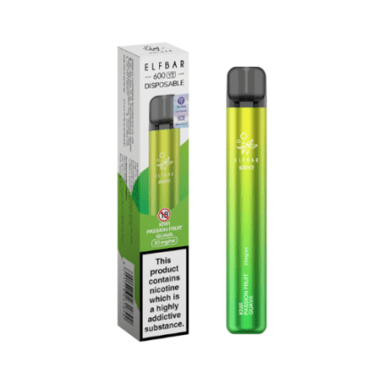 ELFBAR 600V2 Kiwi Passion Fruit Guava 1x10