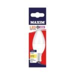 MAXIM 40W Warm White Candle LSC 1x10