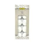 GSD White T-Light Candle 1x12