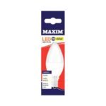 MAXIM 60W Cool White Candle LBC 1x10